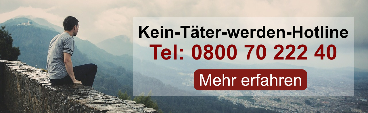 Kein Täter werden Hotline Bundesweit