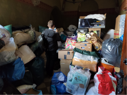 Ukraine Hilfspakete hilfstransport1