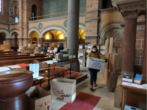 Ukraine Hilfspakete hilfstransport11