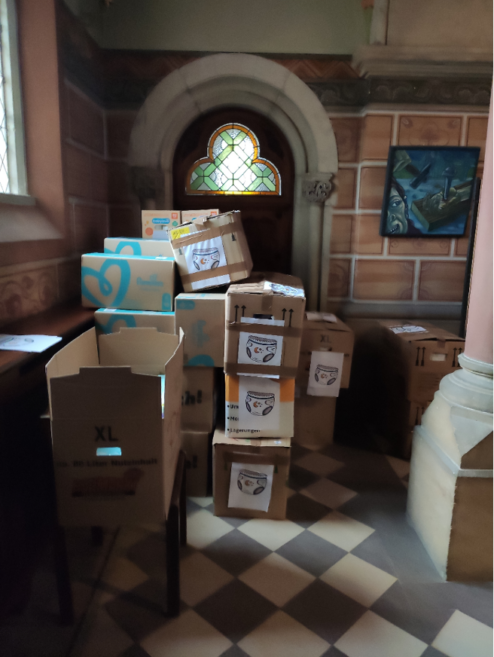 Ukraine Hilfspakete hilfstransport14