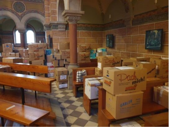 Ukraine Hilfspakete hilfstransport3