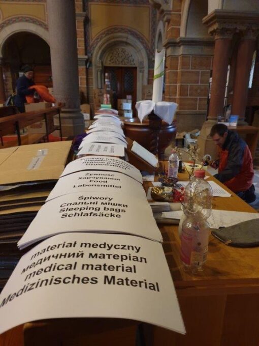 Ukraine Hilfspakete hilfstransport4