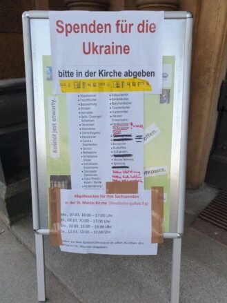 Ukraine Hilfspakete hilfstransport6