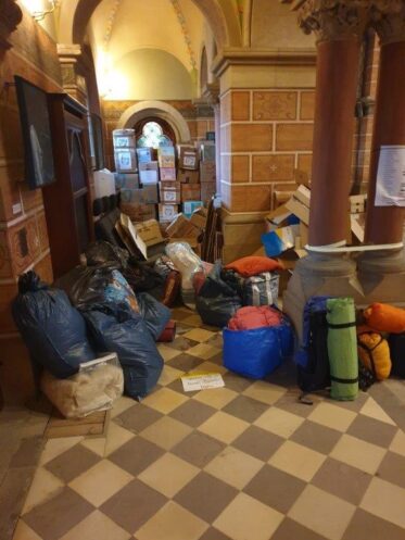 Ukraine Hilfspakete hilfstransport7